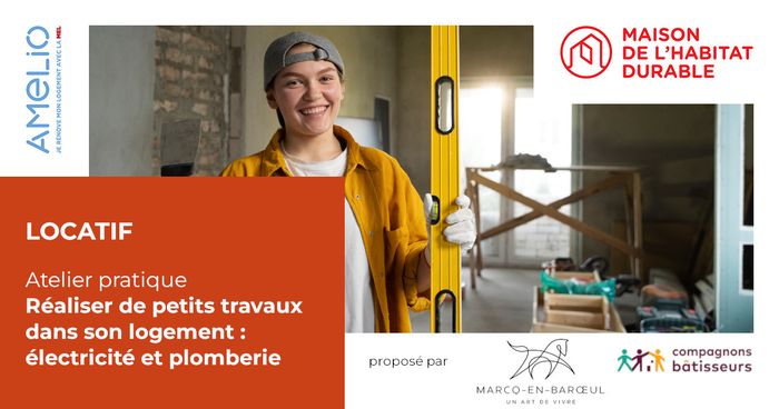 Réaliser de petits travaux dans son logement : électricité et plomberie, Maison de la Transition Écologique, Marcq-en-Barœul