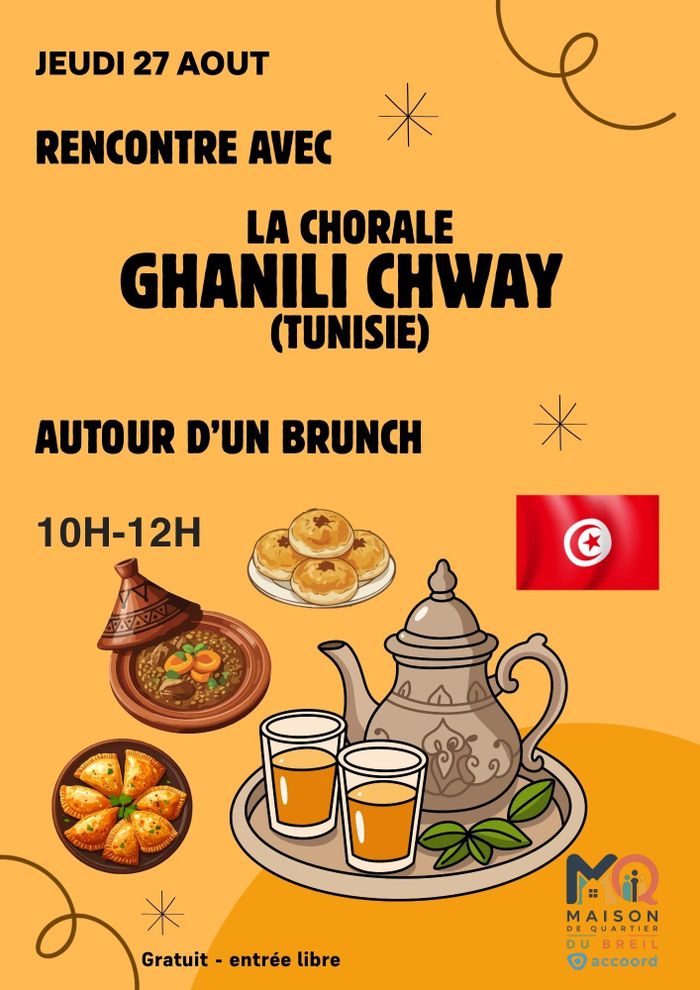 Rencontre chorale Tunisienne Maison de quartier du Breil -Accoord Nantes