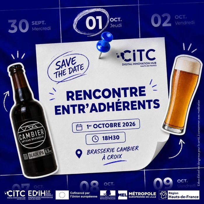 Rencontre Entr’Adhérents est programmée, ne manquez ce rendez-vous dédié au networking et à l’innovation !, 251 rue jean monnet croix, Croix