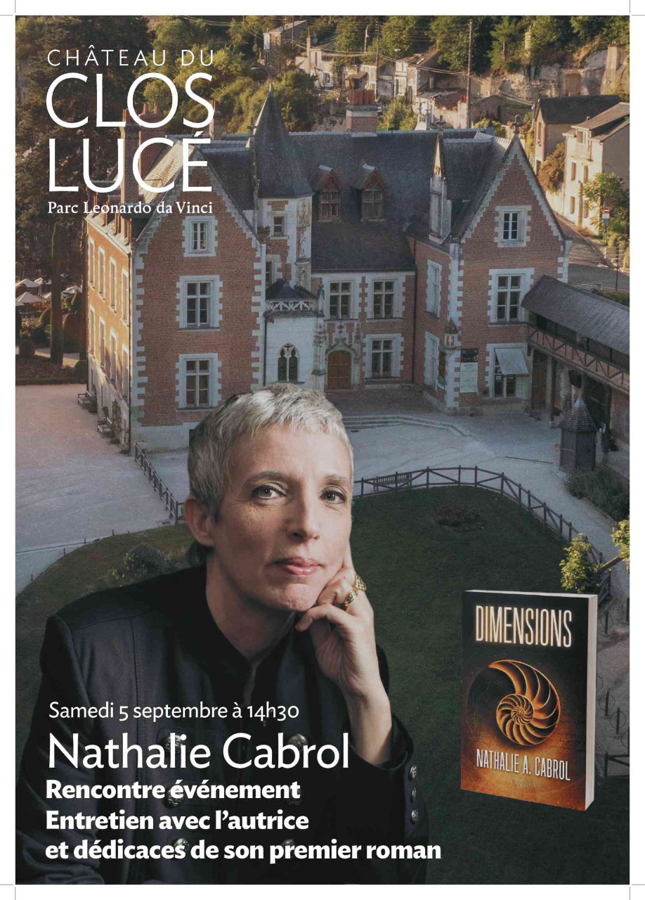 Rencontre et séance de dédicaces avec l&rsquo;autrice Nathalie Cabrol  Amboise