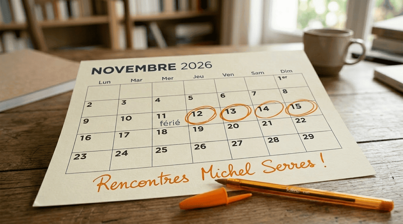 Rencontres Philosophiques Michel Serres En centre ville d'Agen Agen 2026-11-12