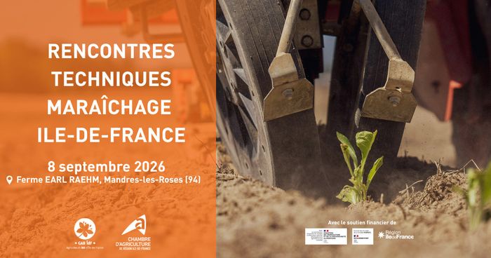 Rencontres Techniques Maraîchage Ile-de-France EARL RAEHM Mandres-les-Roses