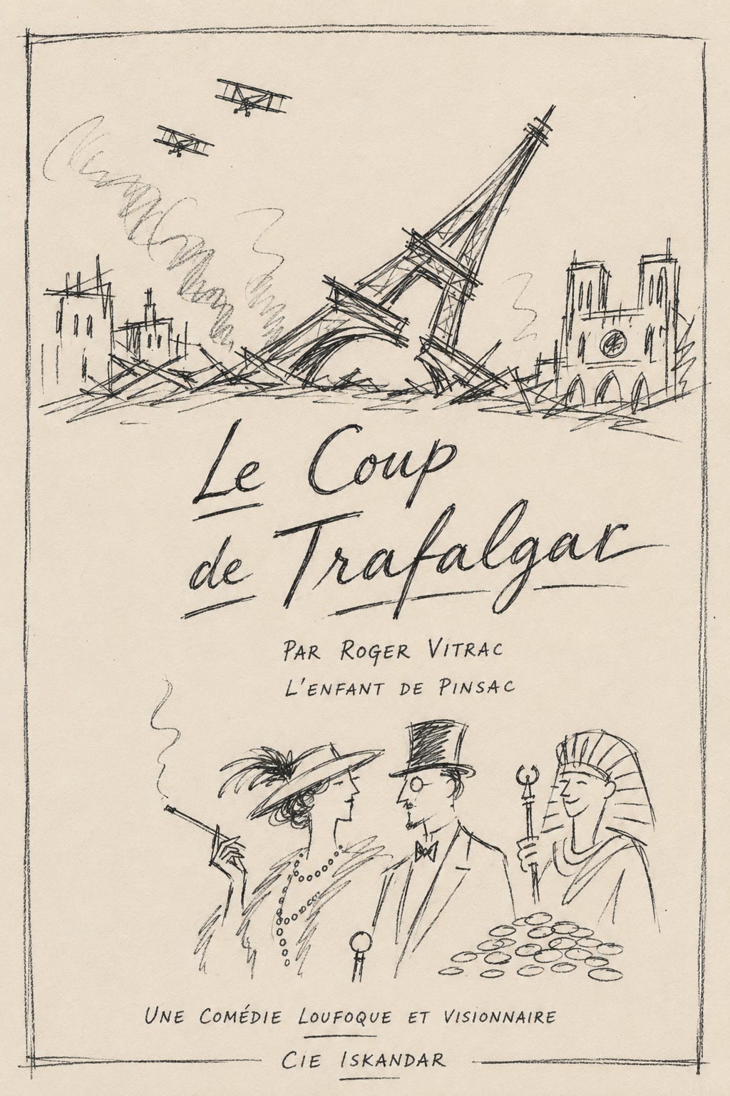 Rencontres Théâtrales de Martel Le coup de Trafalgar par la Cie Iskandar  Martel