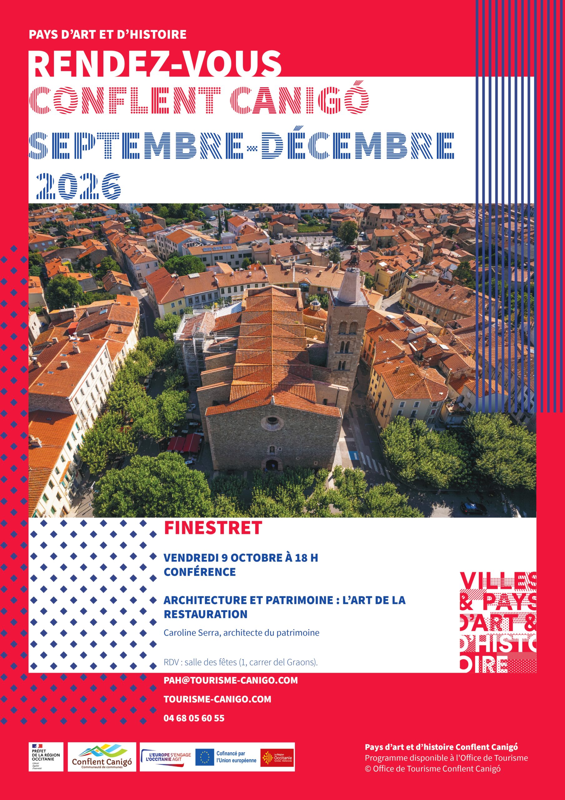 RENDEZ-VOUS DU PAYS D'ART ET D'HISTOIRE CONFÉRENCE L'ART DE LA RESTAURATION 1