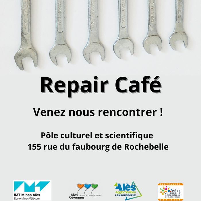 Repair Café Pôle culturel et scientifique de Rochebelle Alès
