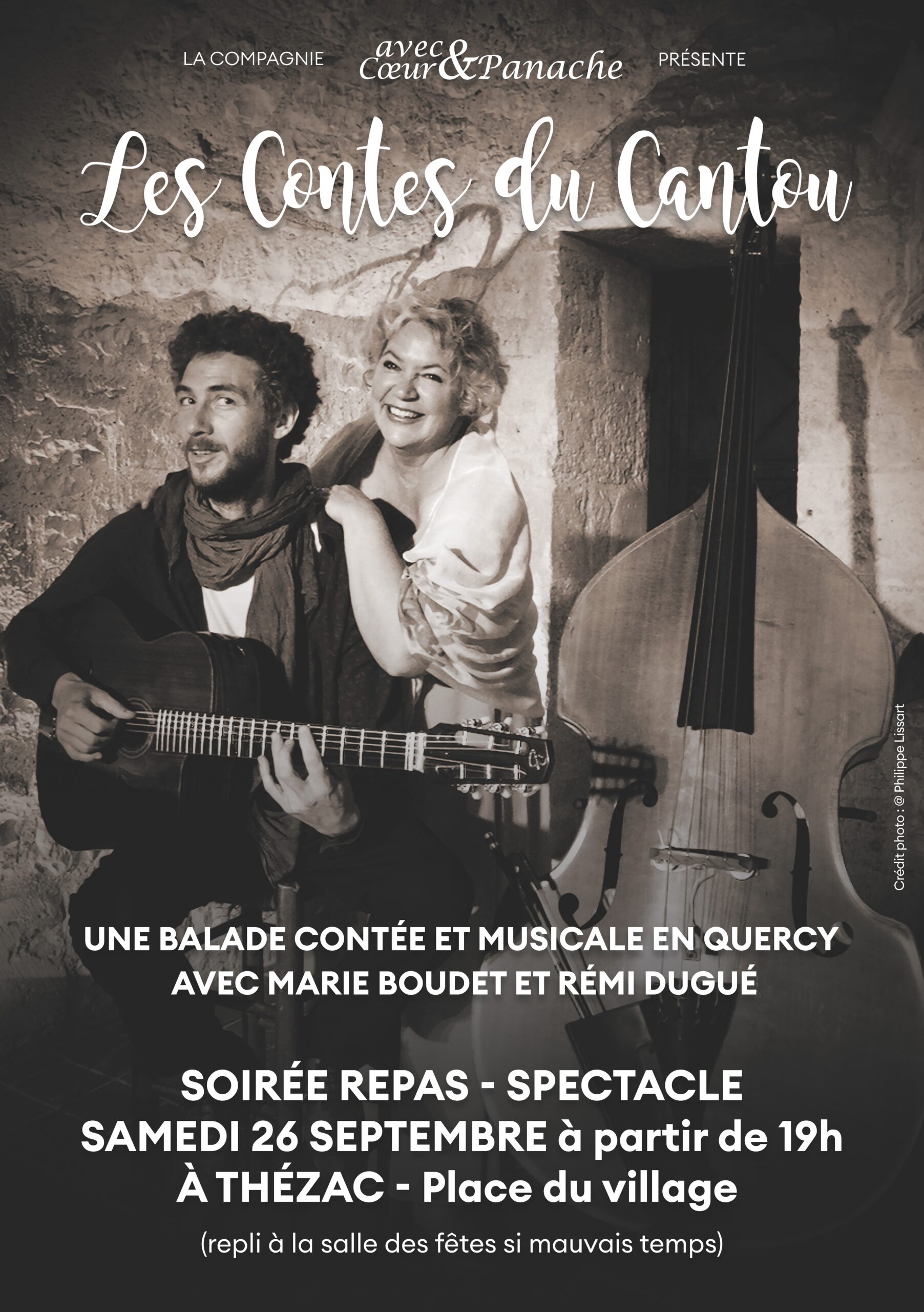 Repas-spectacle LES CONTES DU CANTOU Le bourg Thézac 2026-09-26