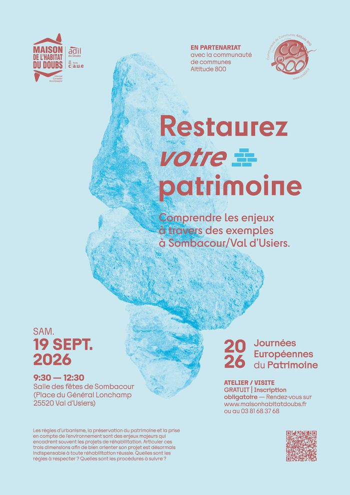 Restaurez votre patrimoine : comprendre les enjeux à travers des exemples à Sombacour / Val d’Usiers, Sombacour, salle des fêtes, Val-d&rsquo;Usiers