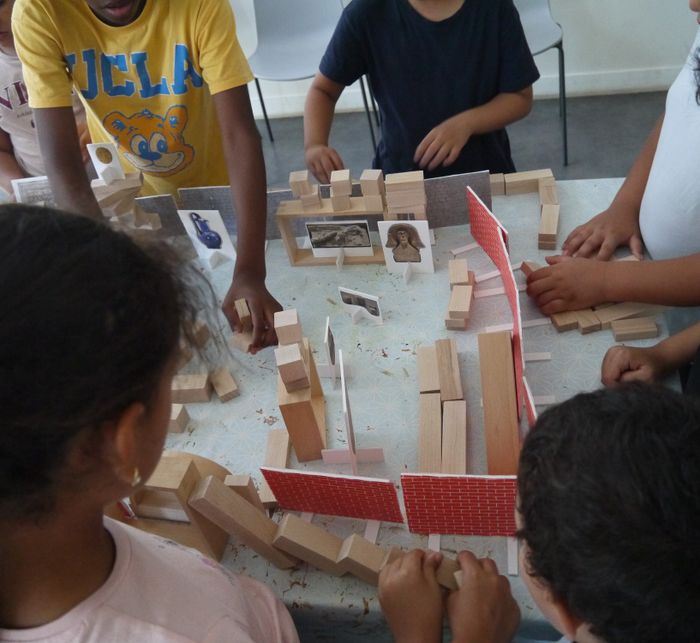 Restitution de projet pédagogique : archéologie et patrimoine, les explorateurs en herbe, Musée de la Romanité, Nîmes