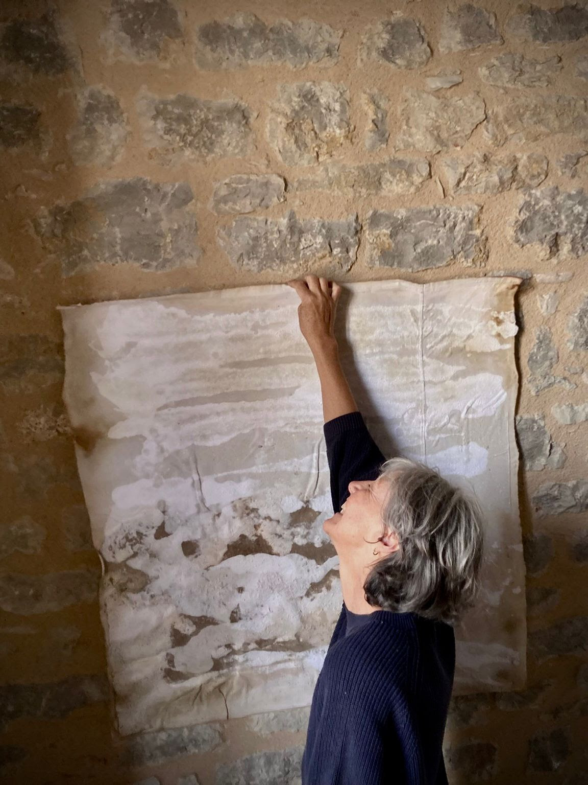 Résurgence X ateliers création papier dans le cadre de l’exposition Rémanence 7
