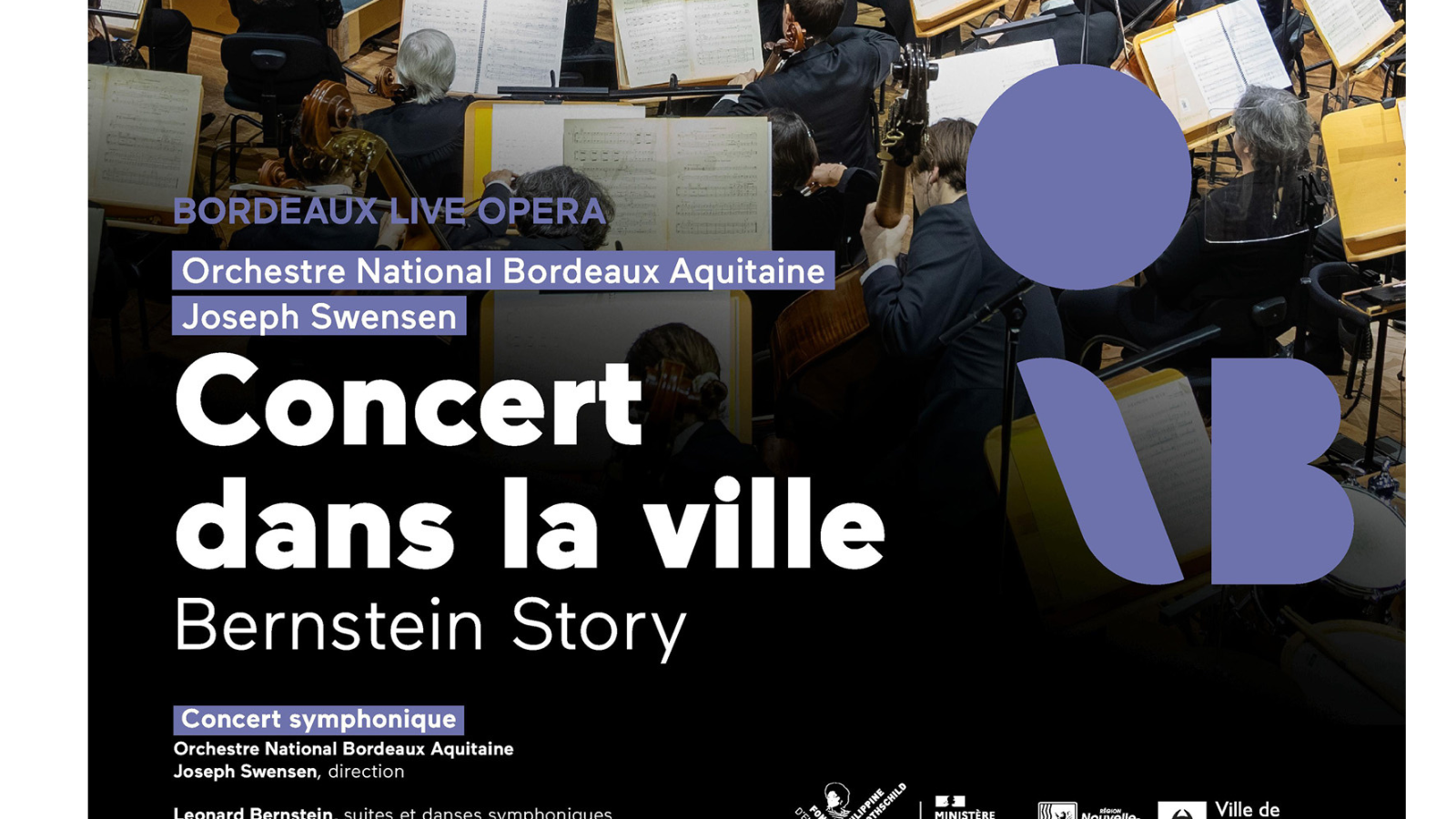 Retransmission en direct du concert de l'Opéra national de Bordeaux Espace culturel Beautiran 2026-09-11