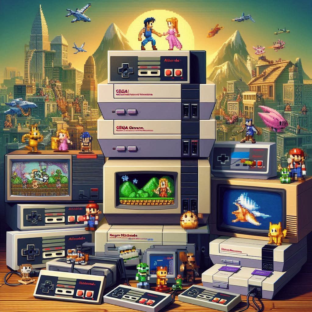 Retro Gaming à la Médiathèque Rue de la République Marmande