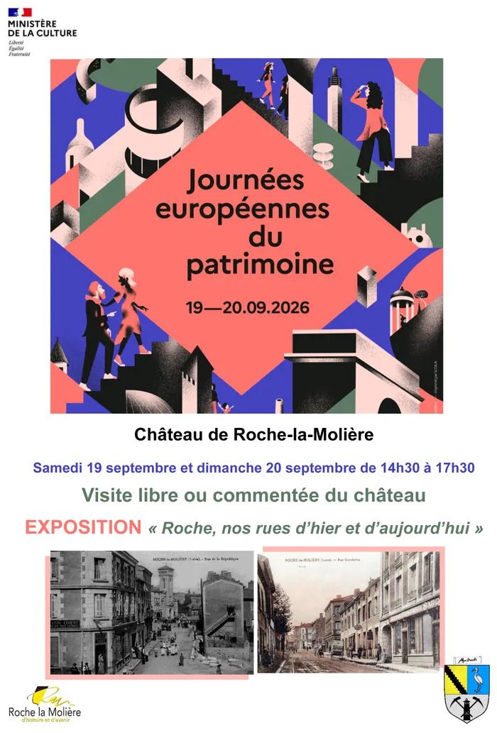 Roche, nos rues d&rsquo;hier et d&rsquo;aujourd&rsquo;hui, Château de Roche-la-Molière, Roche-la-Molière