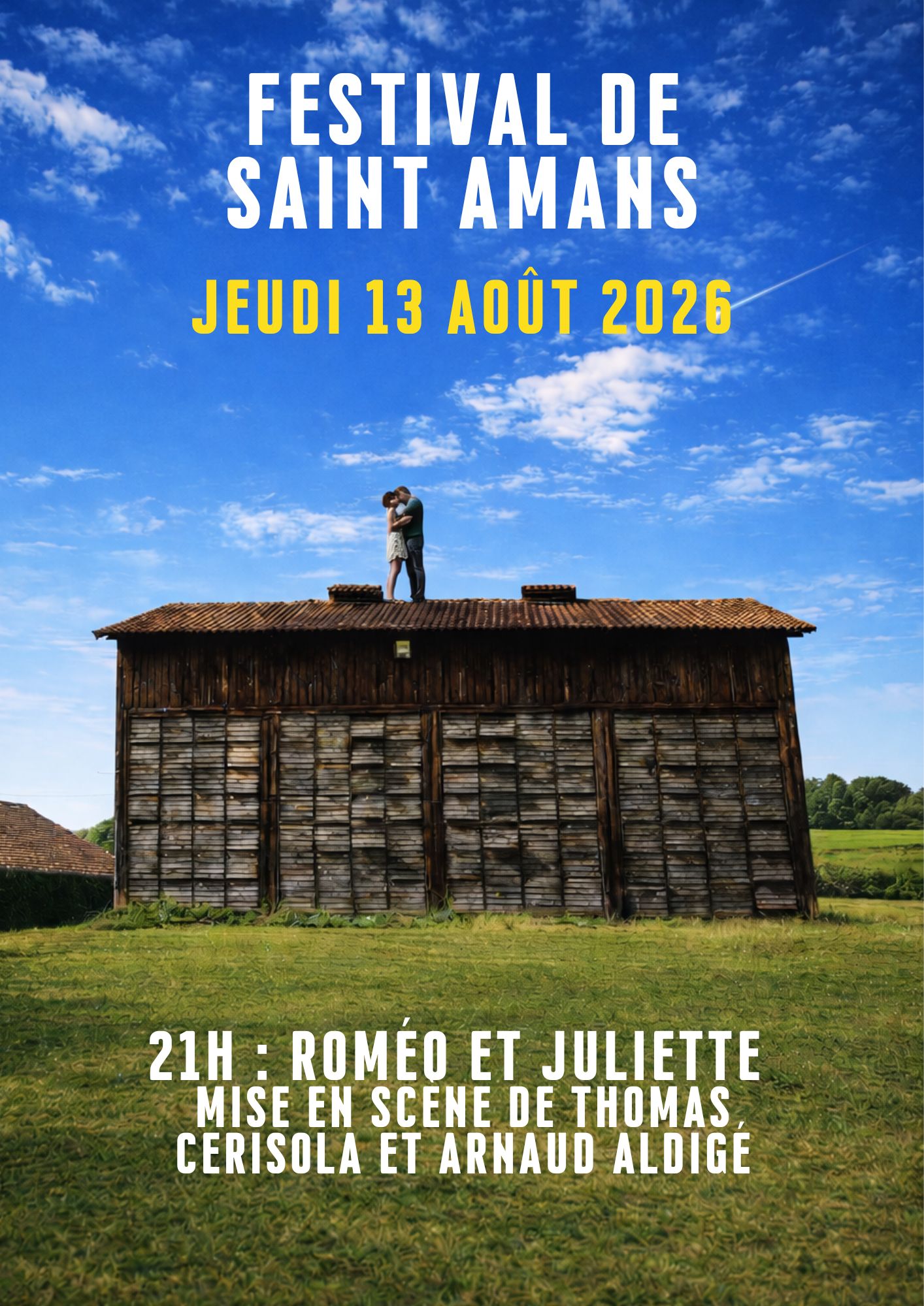 Roméo et Juliette dans le cadre du Festival de Saint-Amans 27 Avenue du Général de Gaulle Castelculier 2026-08-13