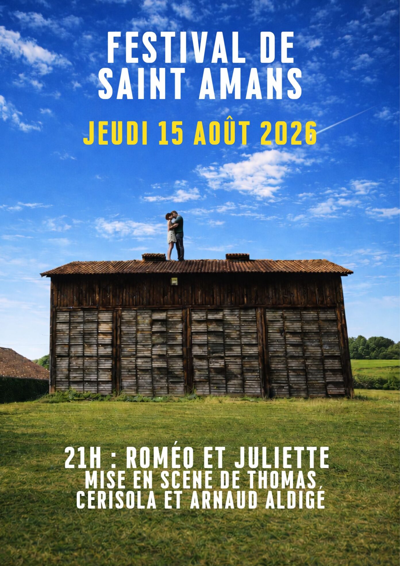 Roméo et Juliette dans le cadre du Festival de Saint-Amans Le 909 Castelculier
