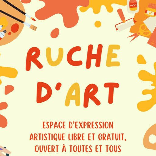 Ruche d’Art : atelier de pratique artistique libre, Bibliothèque Pierre Veilletet, Bordeaux