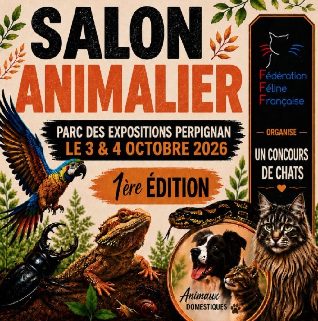 SALON ANIMALIER Parc des Expositions Perpignan