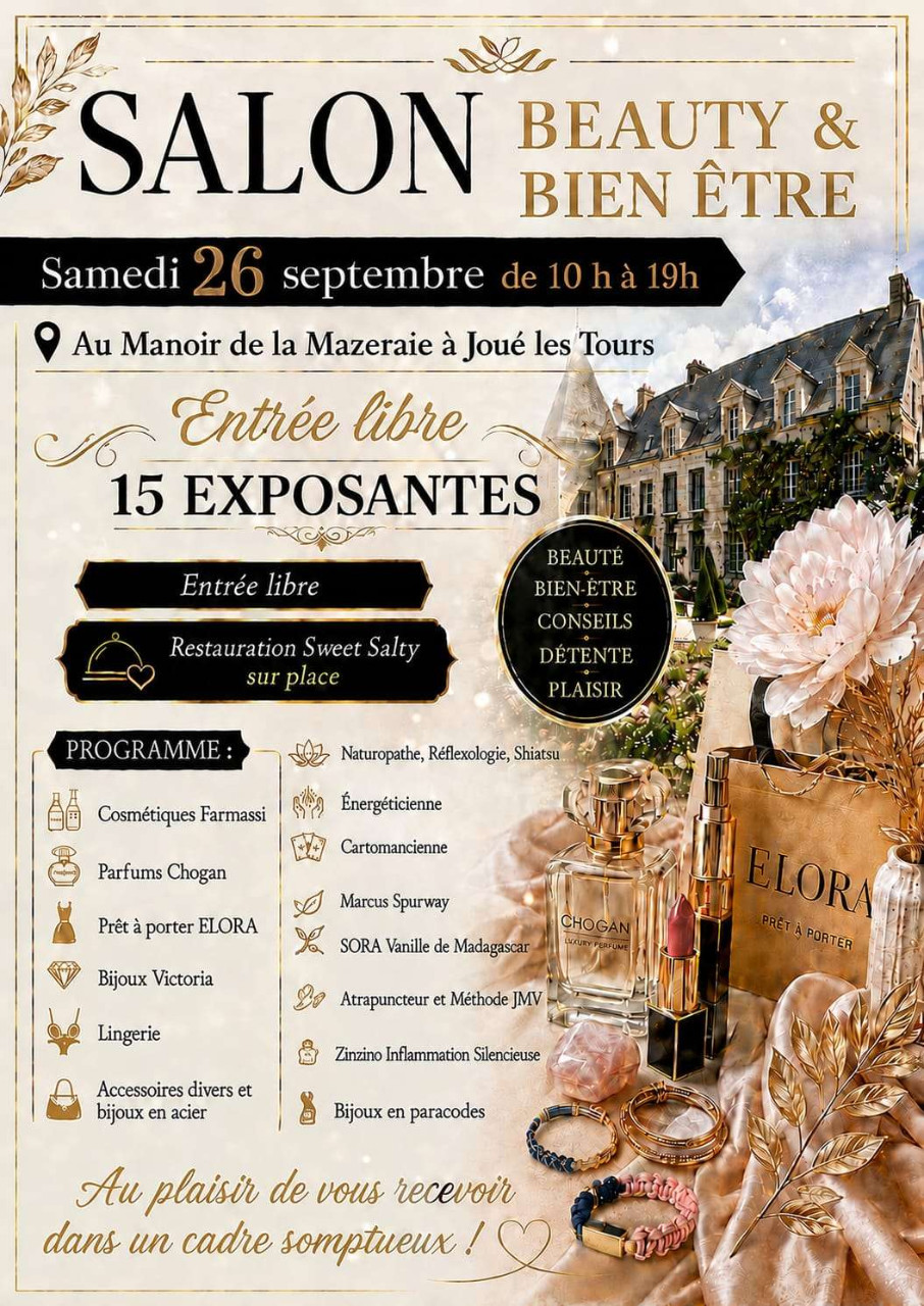 Salon Beauty & Bien-être  Joué-lès-Tours 2026-09-26