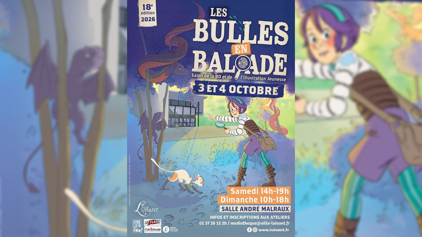 Salon de la Bande Dessinée Les Bulles en balade Luisant