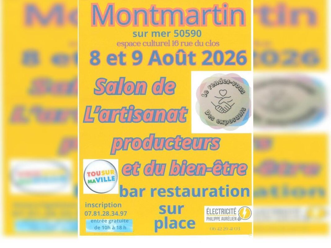 Salon de l&rsquo;artisanat, producteurs, bien-être Espace culturel Montmartin-sur-Mer