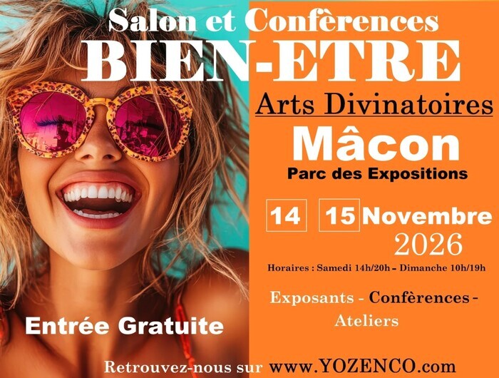 Salon du Bien-être “Yozenco” au Parc des Expositions de Mâcon Mâcon Mâcon