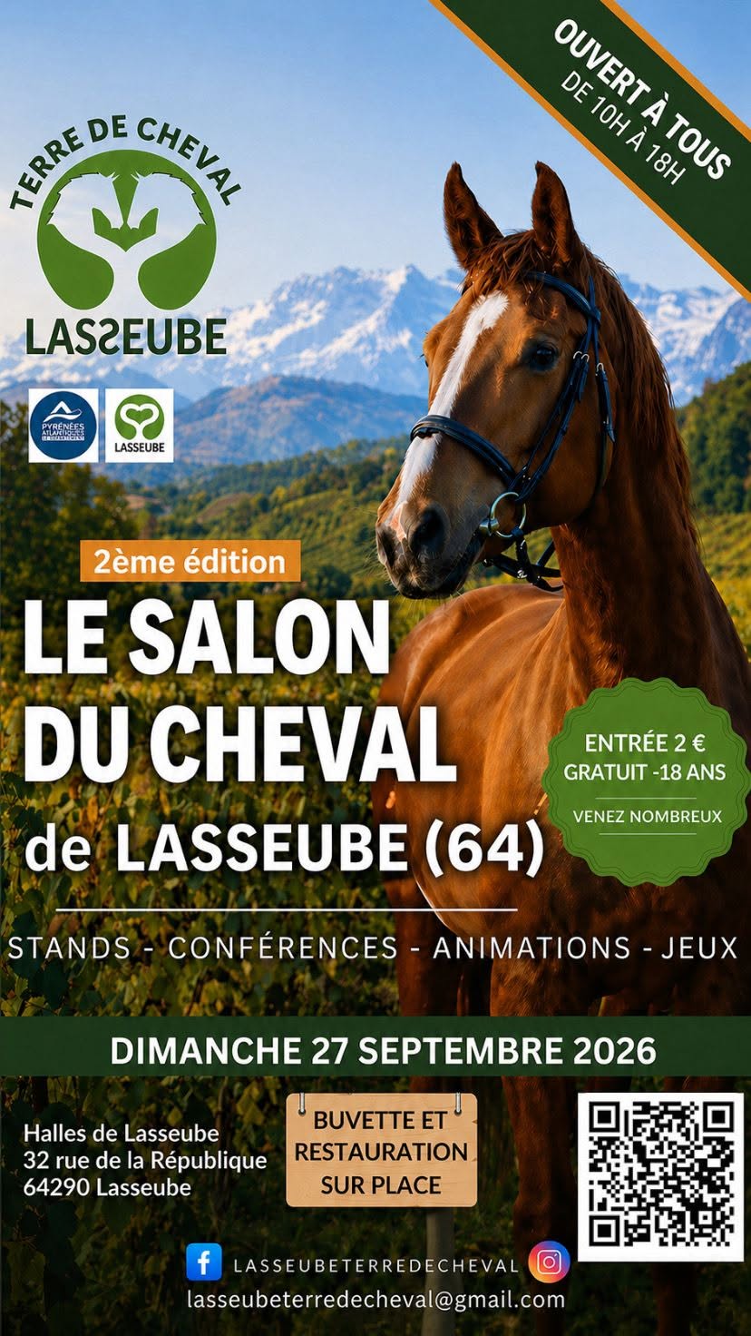 Salon du cheval Halle Lasseube
