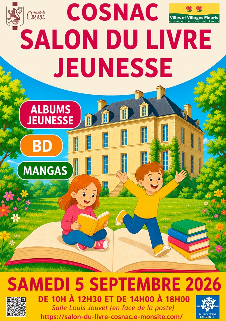 Salon du livre jeunesse Cosnac