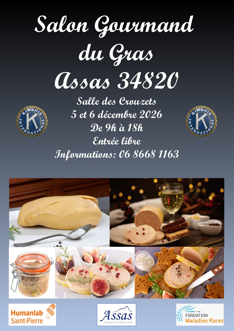 Salon Gourmand du Gras Salle des Crouzets Assas