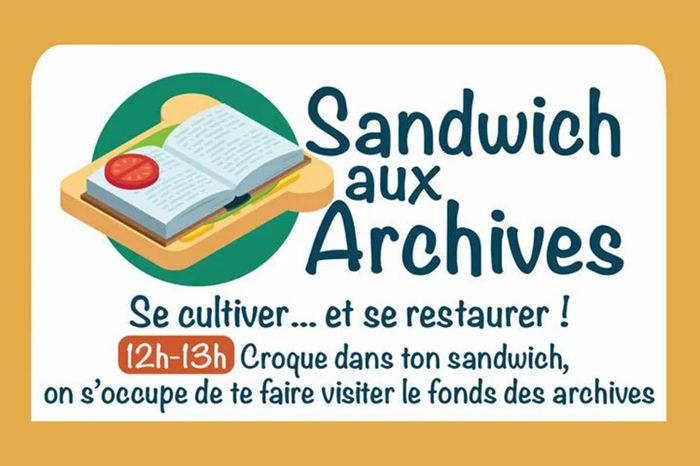Sandwich aux Archives, Archives municipales, Alès