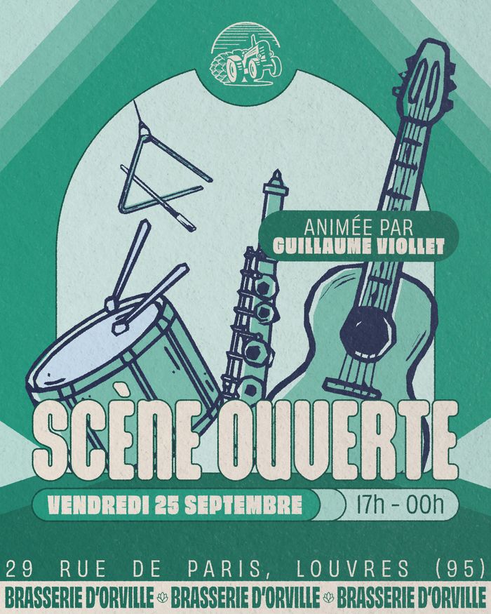 Scène Ouverte Brasserie d'Orville Louvres
