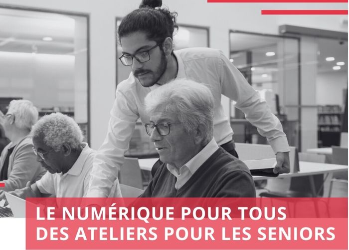 Séance découverte du numérique pour les seniors Nantes Métropole Habitat – Agence Goudy Nantes