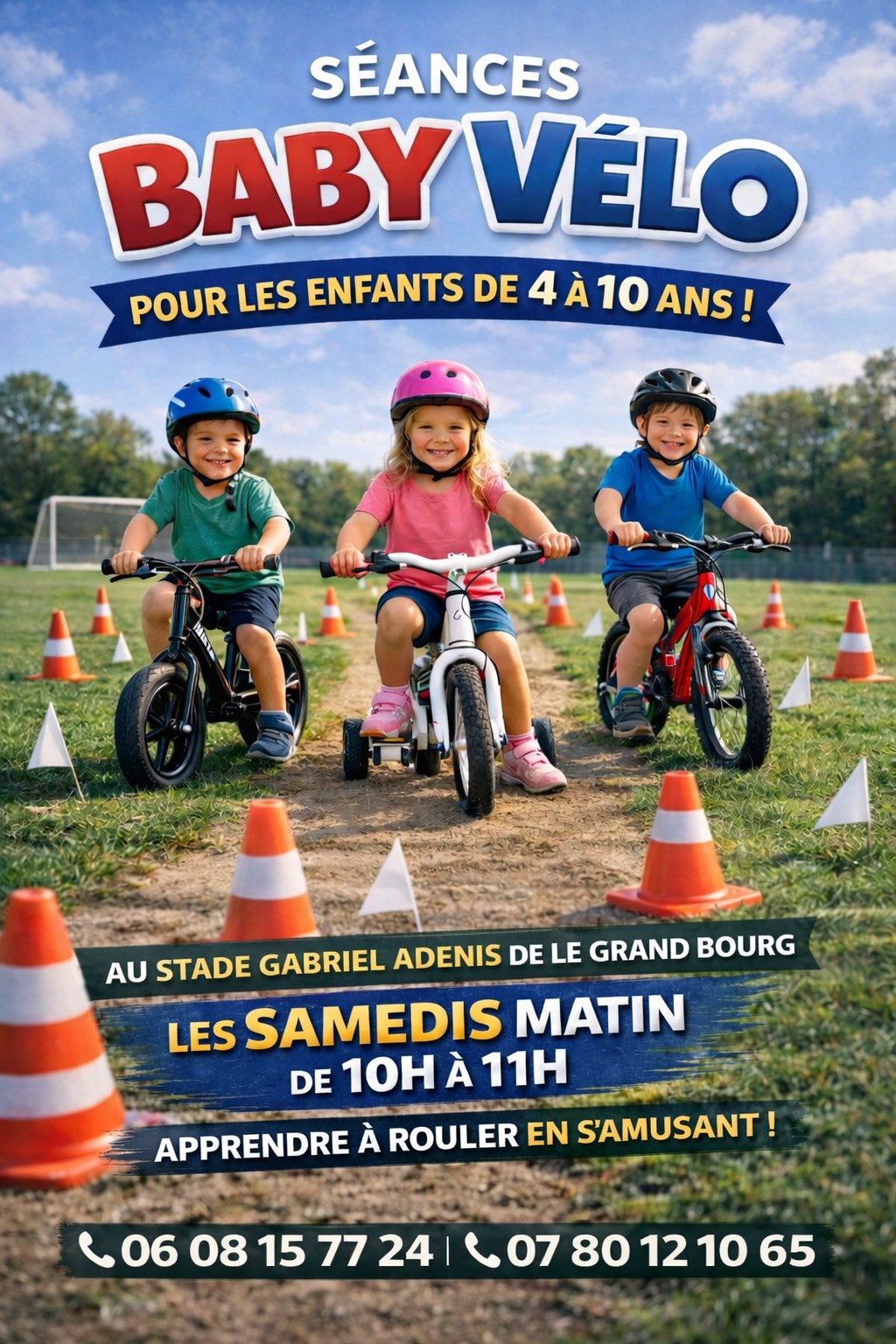 Séances Baby Vélo Le Grand-Bourg