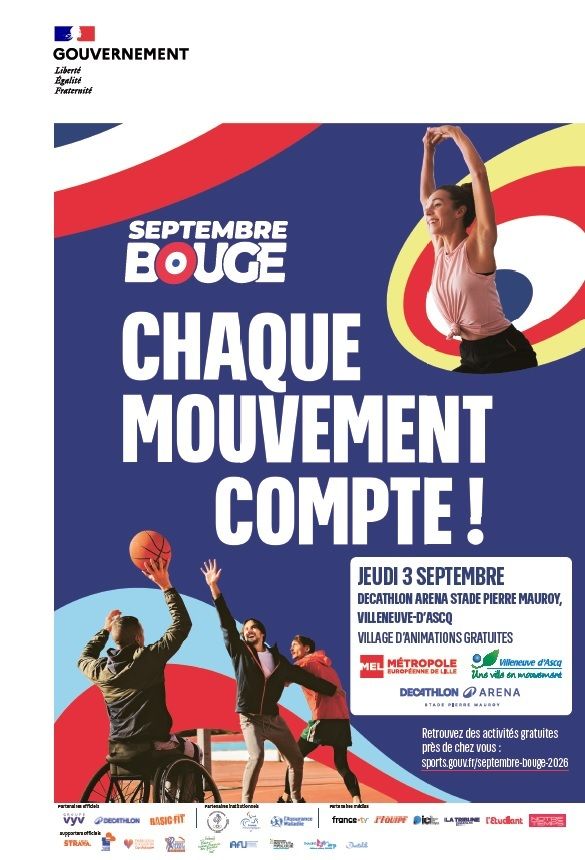 Septembre Bouge : le village sport-santé fait étape à Villeneuve d’Ascq, Stade Pierre Mauroy, Villeneuve-d&rsquo;Ascq