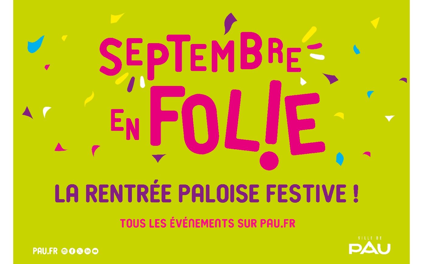 Septembre en folie Ville de Pau Pau