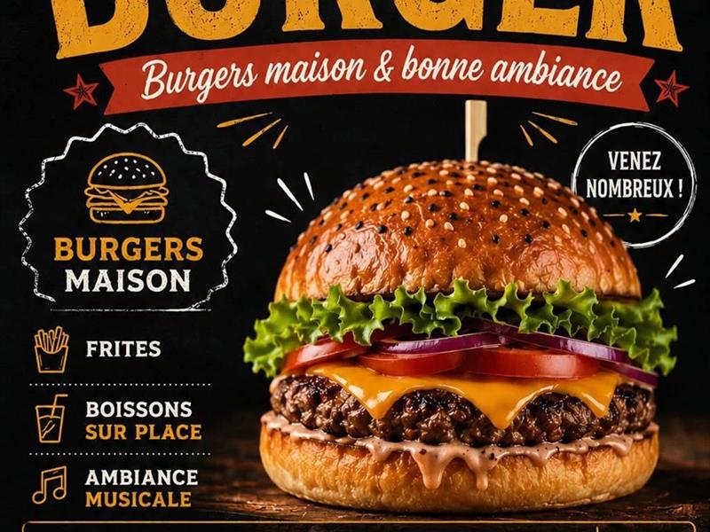 Soirée burger Saulxures-sur-Moselotte