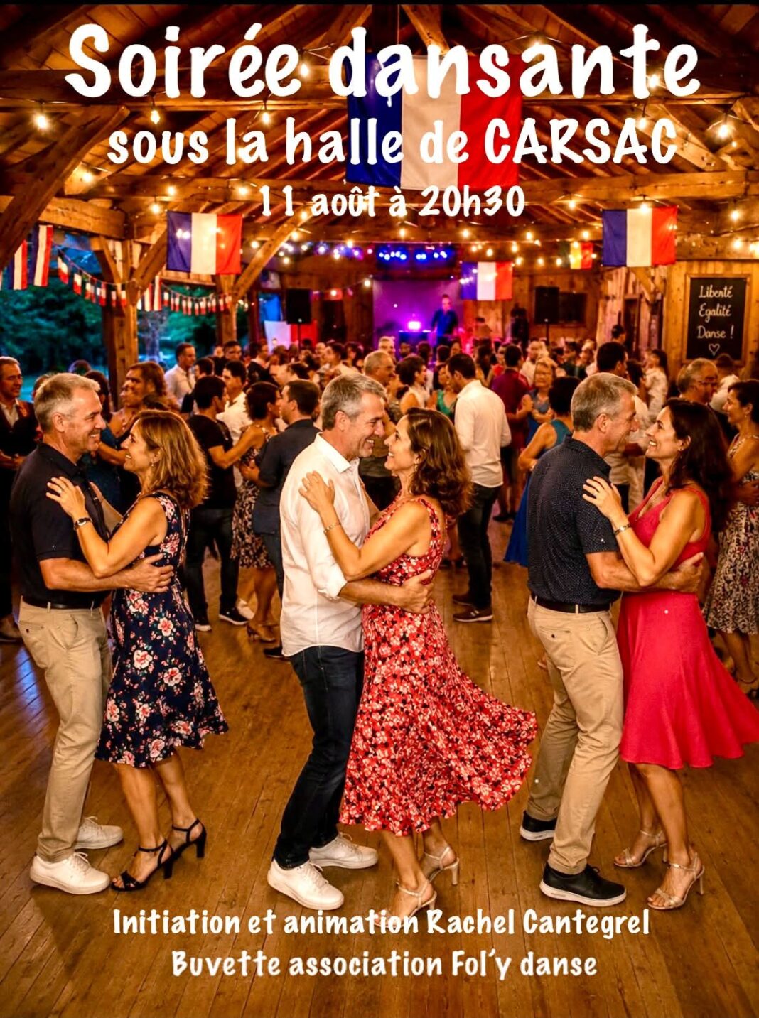 Soirée dansante sous la Halle de Carsac Carsac-Aillac