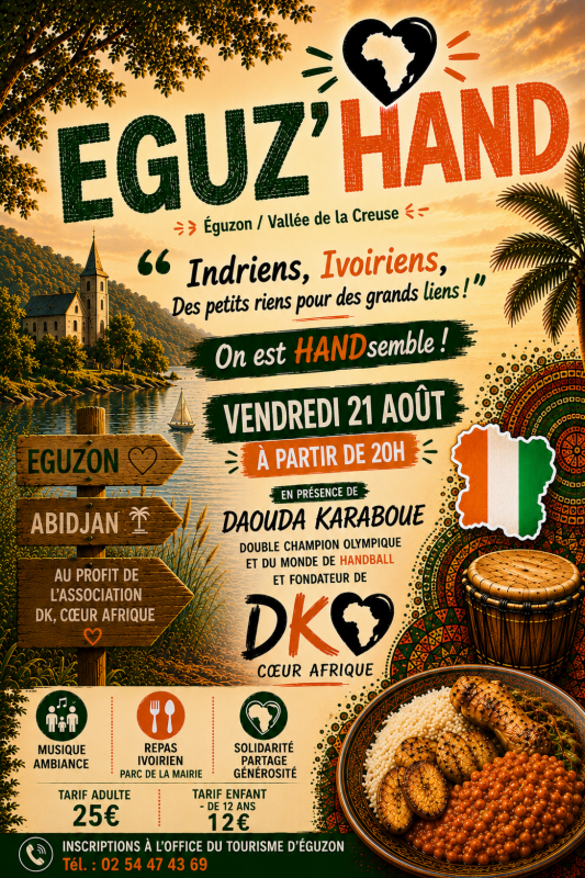 Soirée Eguz’Hand Éguzon-Chantôme