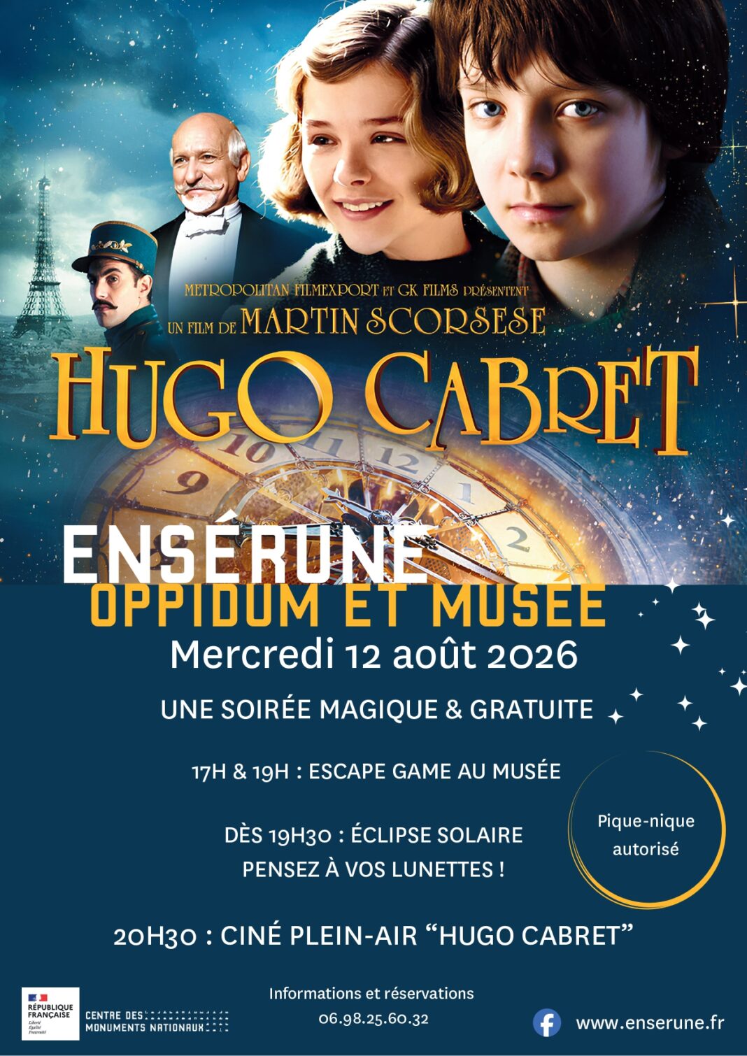 SOIRÉE ÉTOILÉE A L’OPPIDUM D’ENSERUNE Nissan-lez-Enserune