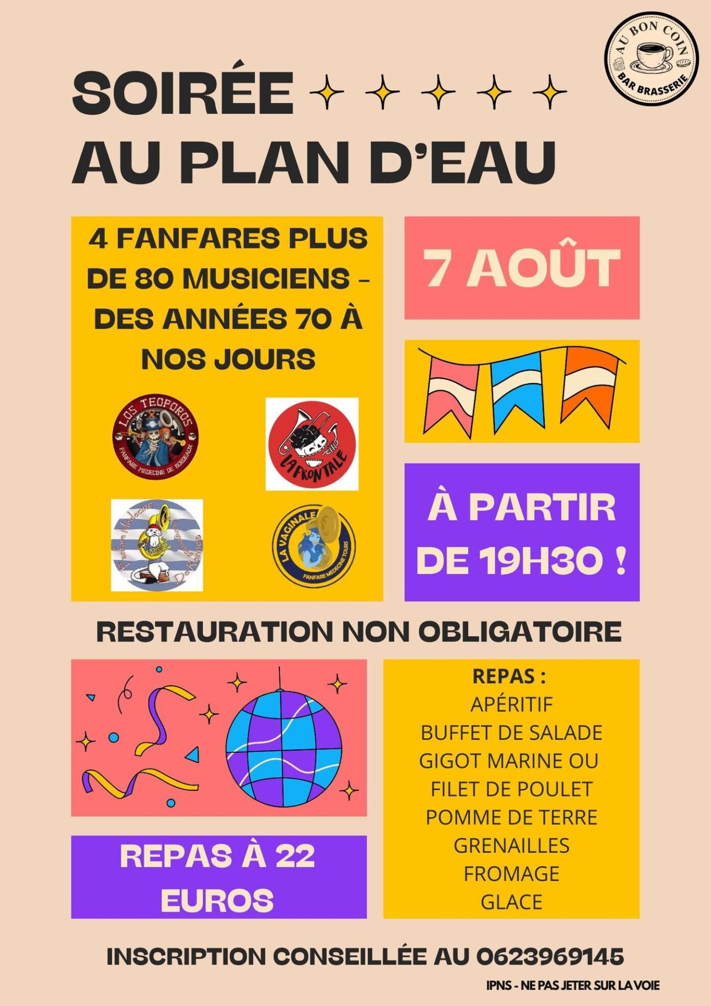 Soirée fanfares Bélâbre