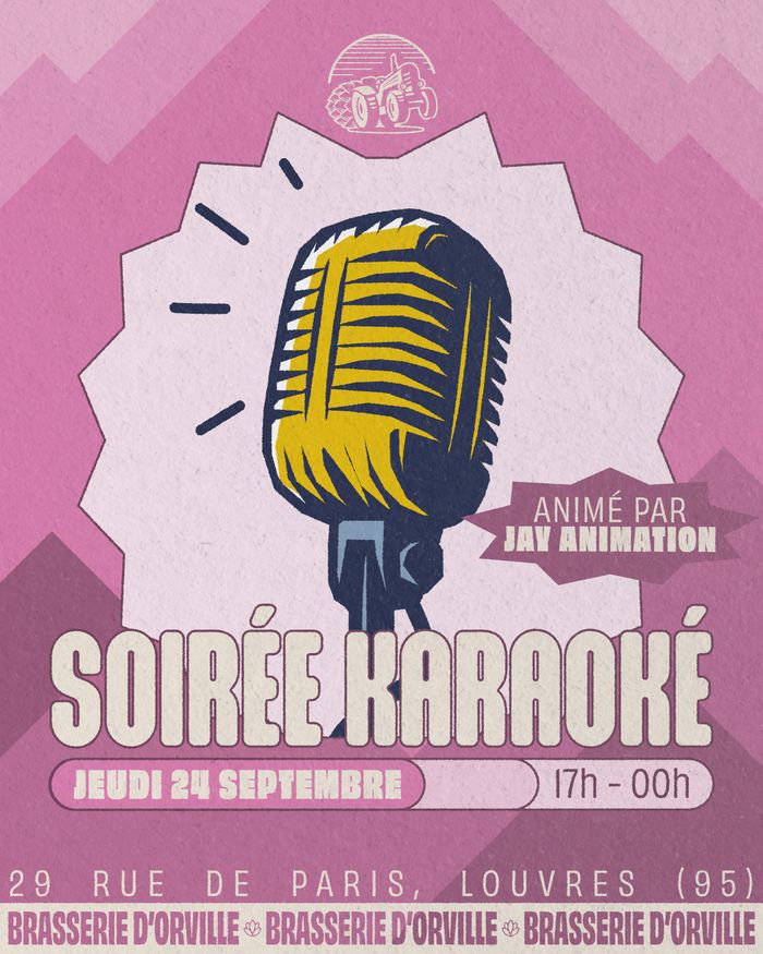 Soirée Karaoké, Brasserie d’Orville, Louvres