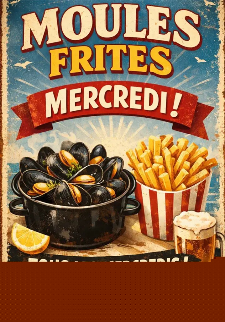 Soirée moules frites Restaurant Mamasè Messanges