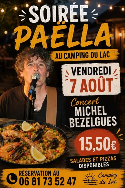 Soirée paëlla à l’Oustal Pont-de-Salars