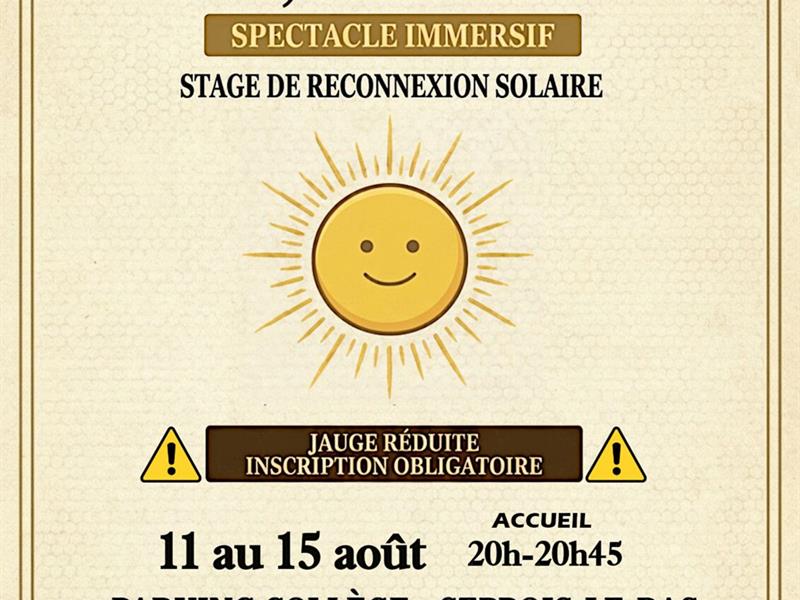 Soleils Spectacle immersif des Mattagumber  Seppois-le-Bas