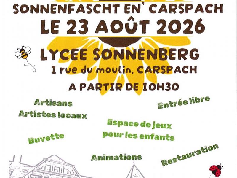 Sonnenfascht En&rsquo;Carspach  Carspach