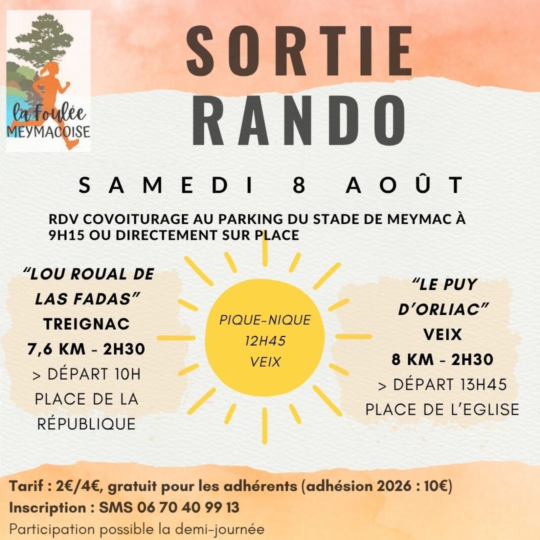 Sortie Rando à Veix Veix