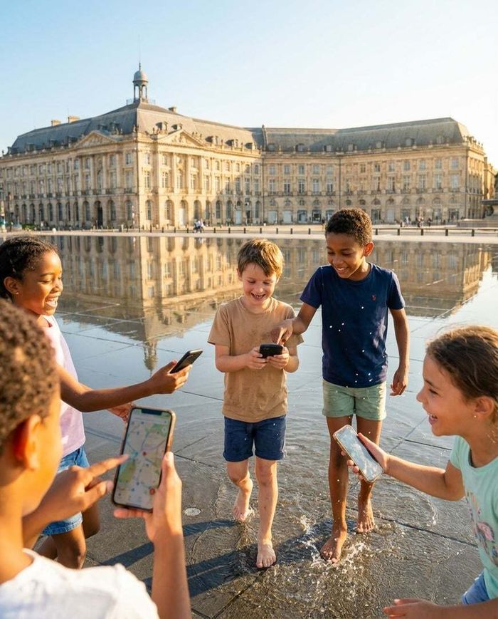 Sortie Urban Quest, Place de la Bourse, Bordeaux