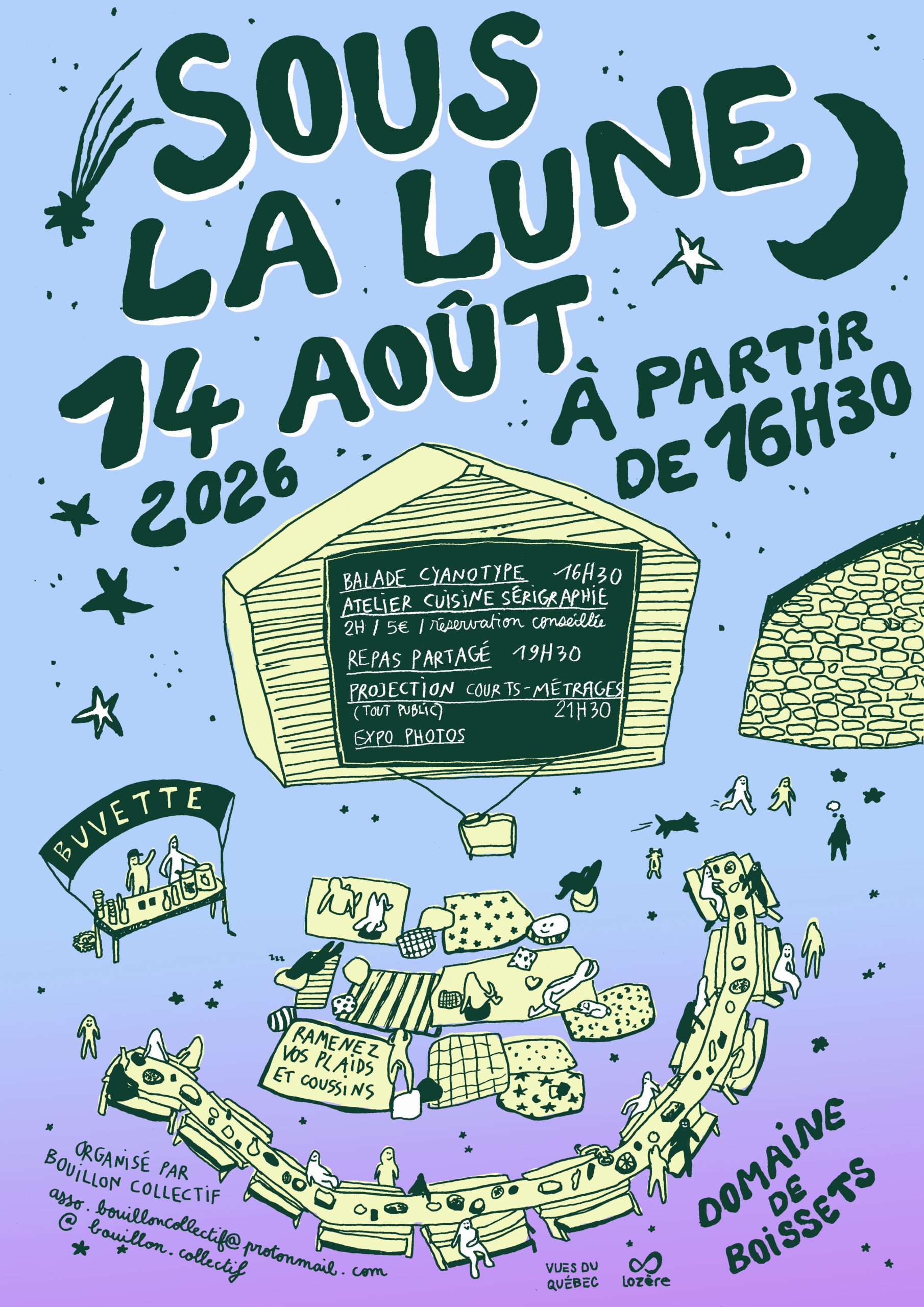 SOUS LA LUNE Boissets Gorges du Tarn Causses 2026-08-14