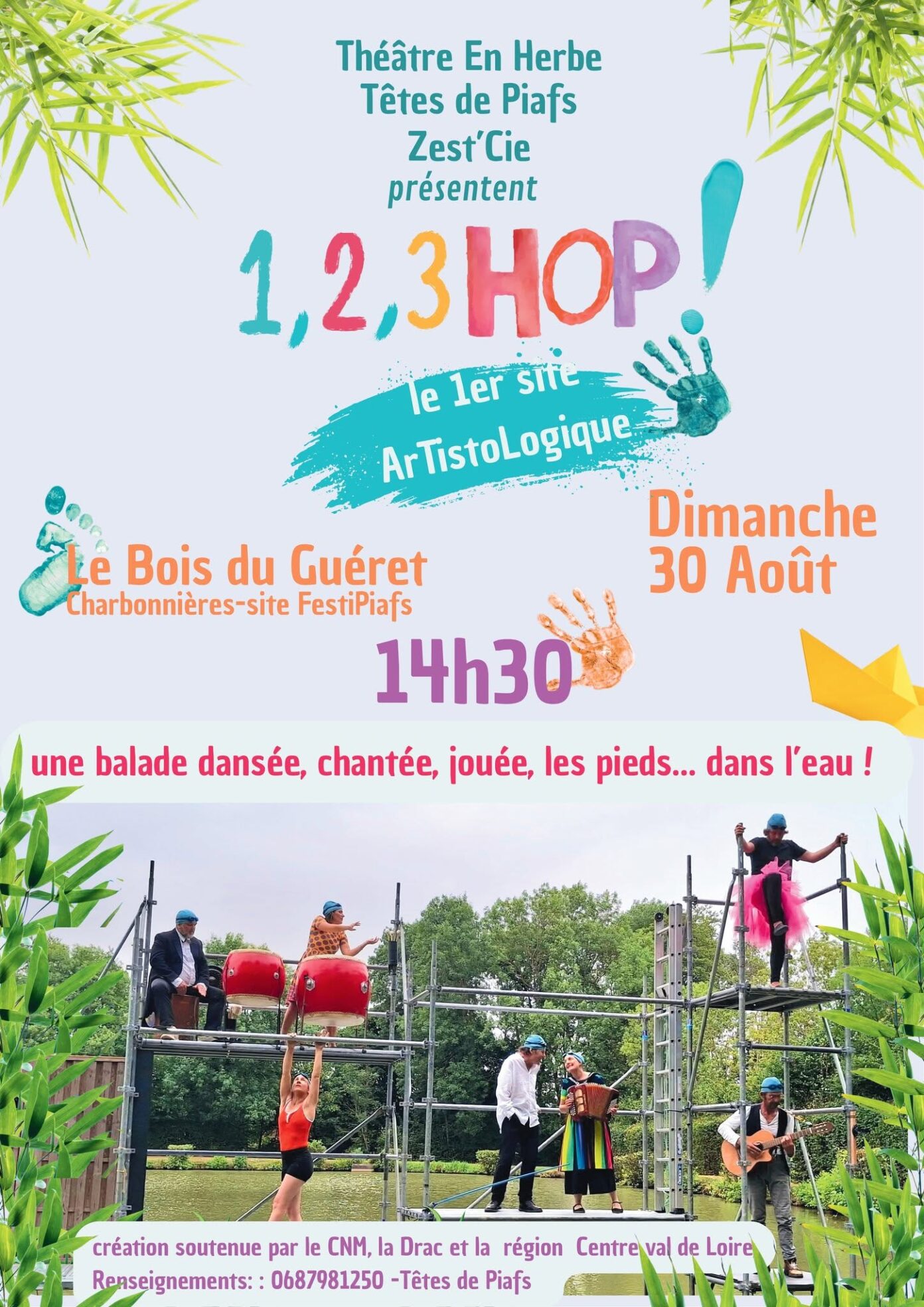 Spectacle 1, 2, 3 hop ! Charbonnières