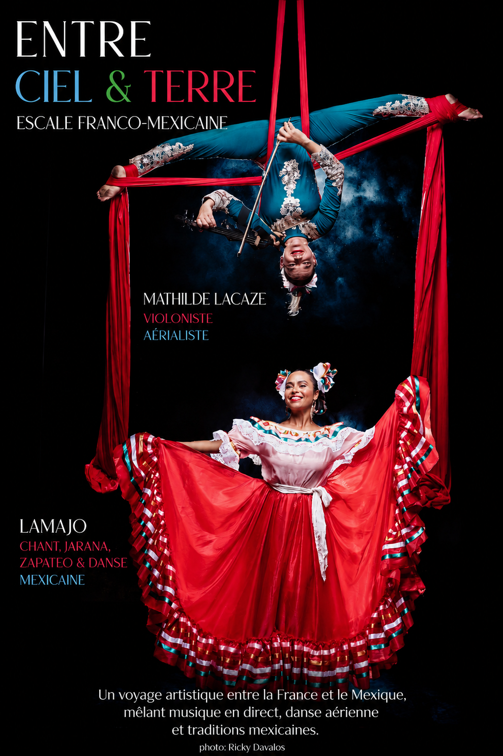 Spectacle à Capdenac-le-Haut Entre ciel & terre Escale franco-mexicaine  Capdenac