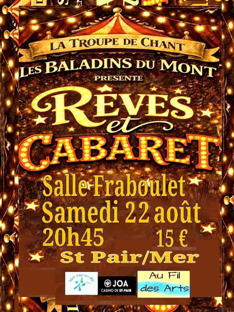 Spectacle Cabaret  Saint-Pair-sur-Mer