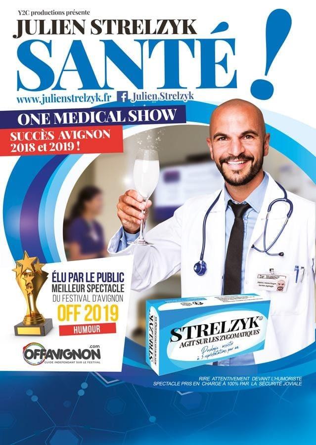 Spectacle Julien Strelzyk dans Santé ! La Comédie de Metz Metz